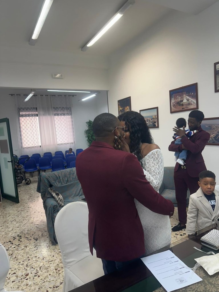 MATRIMONIO CIVILE DEL SIG. AKENE E DELLA SIG.RA JUSTINA