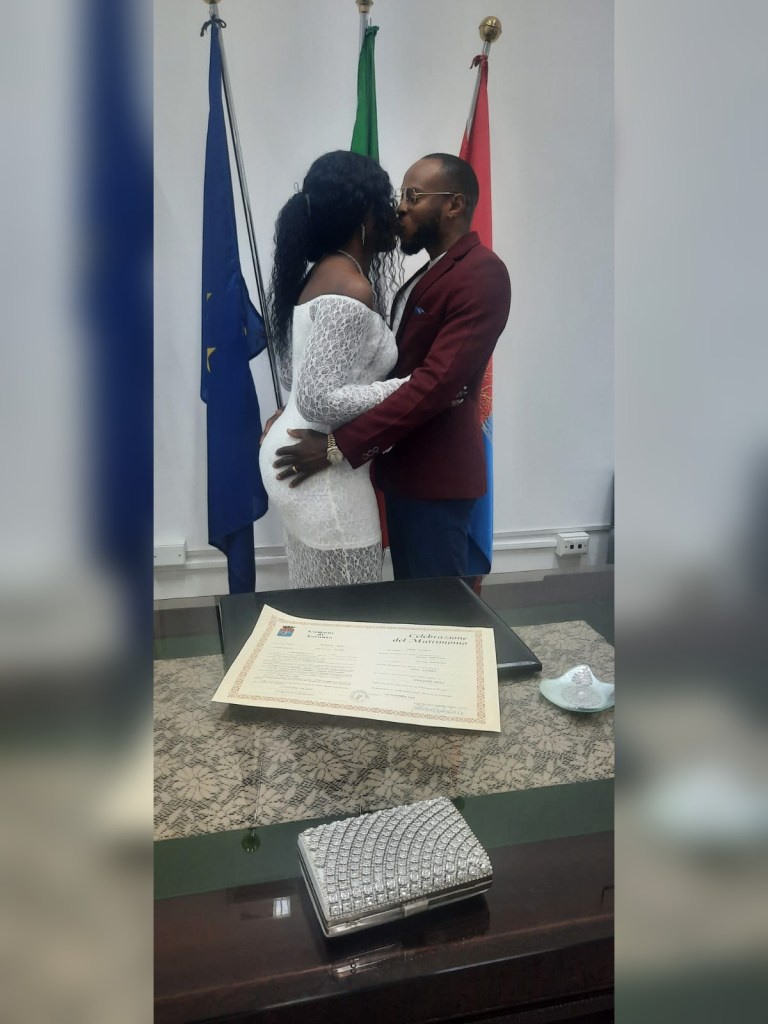 MATRIMONIO CIVILE DEL SIG. AKENE E DELLA SIG.RA JUSTINA