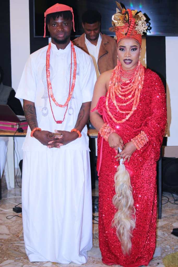 Traditional marriage ceremony of Mr. Moses and Mrs. Betty