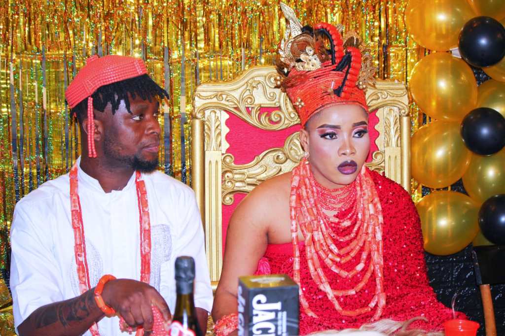 Traditional marriage ceremony of Mr. Moses and Mrs. Betty
