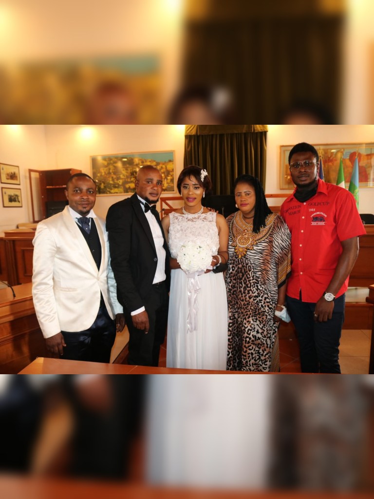 MATRIMONIO CIVILE DEL SIG. OBIKA E DELLA SIG.RA KATE