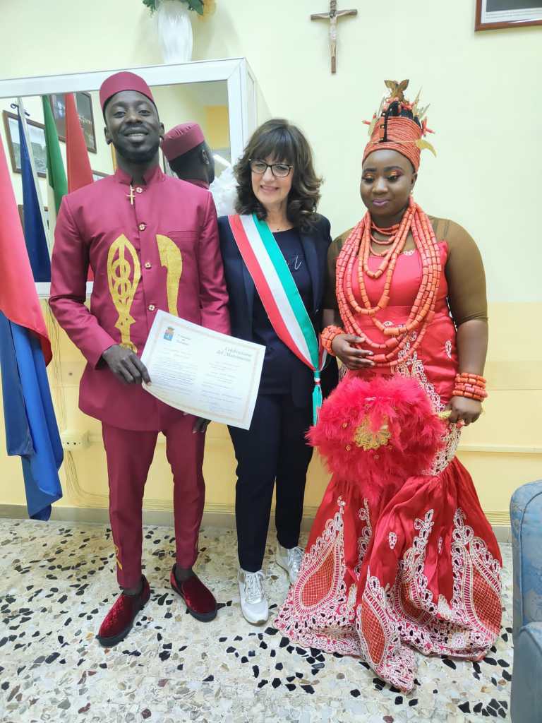 MATRIMONIO CIVILE DEL SIG. SAMMY E DELLA SIG.RA DORATHY
